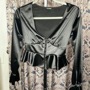 Fashion, nova, extra small blouse, party blouse, night, owl, blouse, Y2K blouse